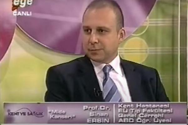 13 May 2008 Ege TV City and Health Program Stomach Cancer