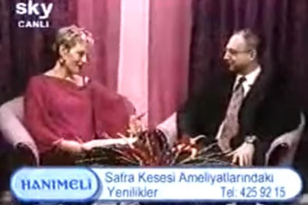 23 February 2009 Sky TV Hanımeli  Program SILS in Gallbladder Surgery (Part 1)